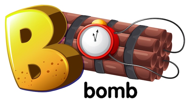 Una letra B para bomba
