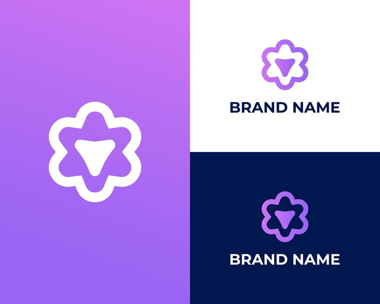 Vector letra b con plantilla de diseño de logotipo de moda moderna de juego