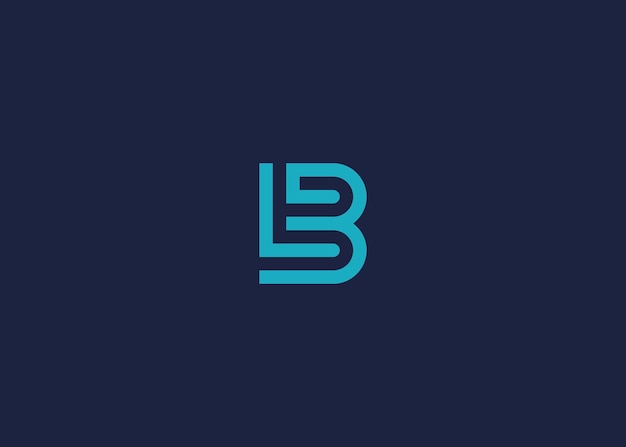 letra bl diseño de icono de logotipo inspiración de plantilla de diseño vectorial