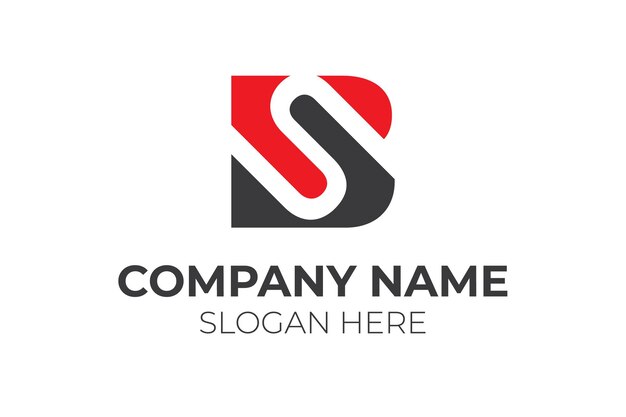 Letra BS Logotipo de la empresa