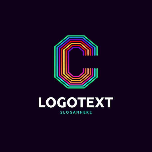 Letra C Logo