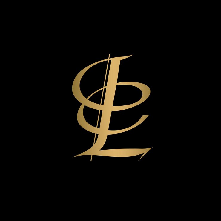 Vector letra caligrafica