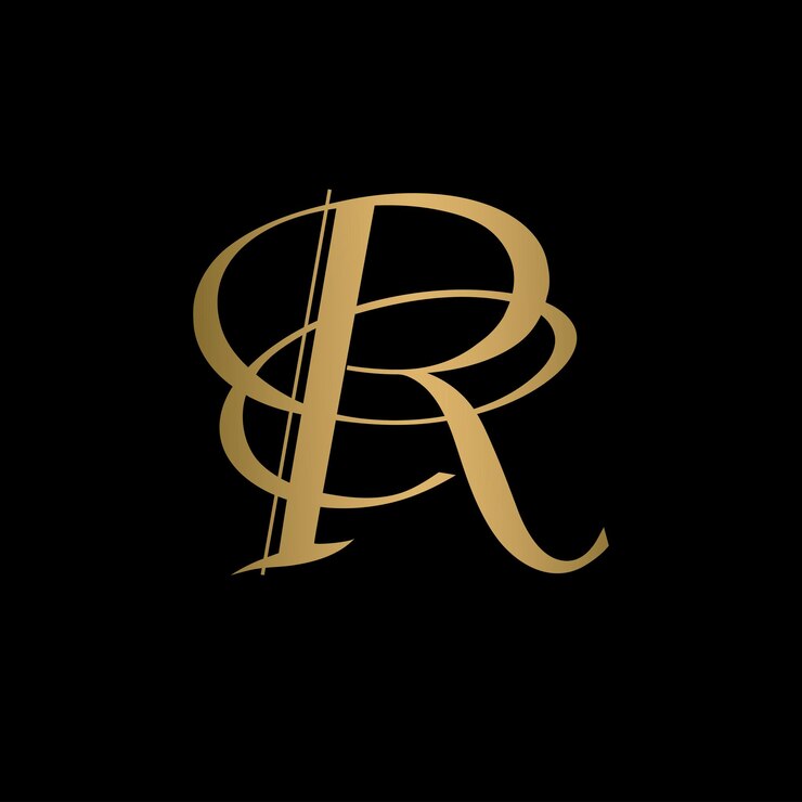 Vector letra caligrafica