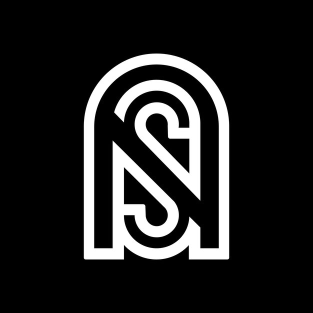 letra como diseño inicial del logotipo