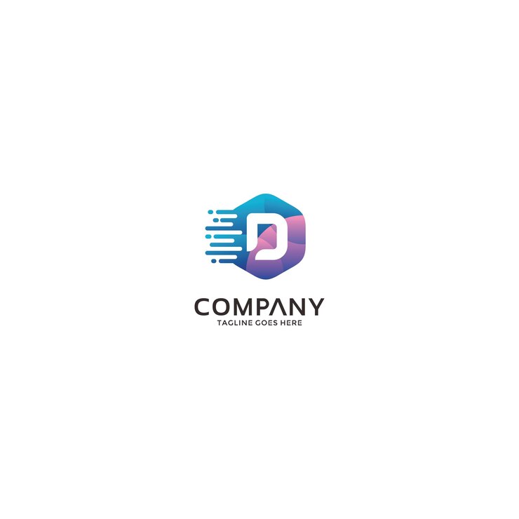 Letra D Logo Vector