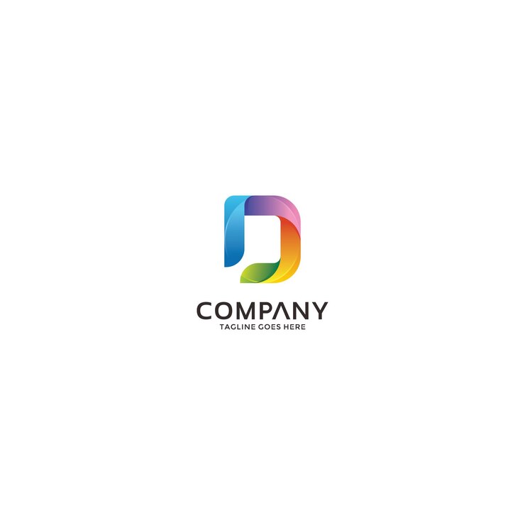 Letra D Logo Vector
