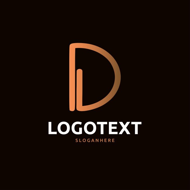 Letra D logo