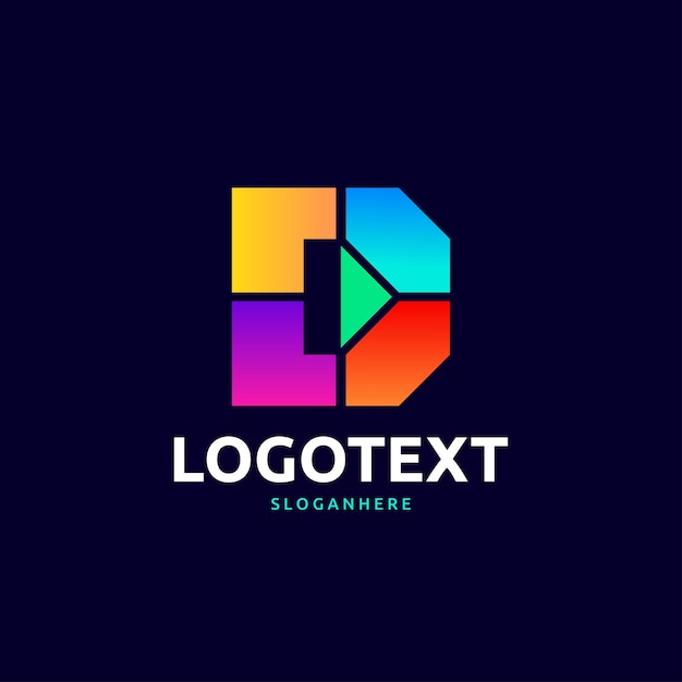 Letra D logo