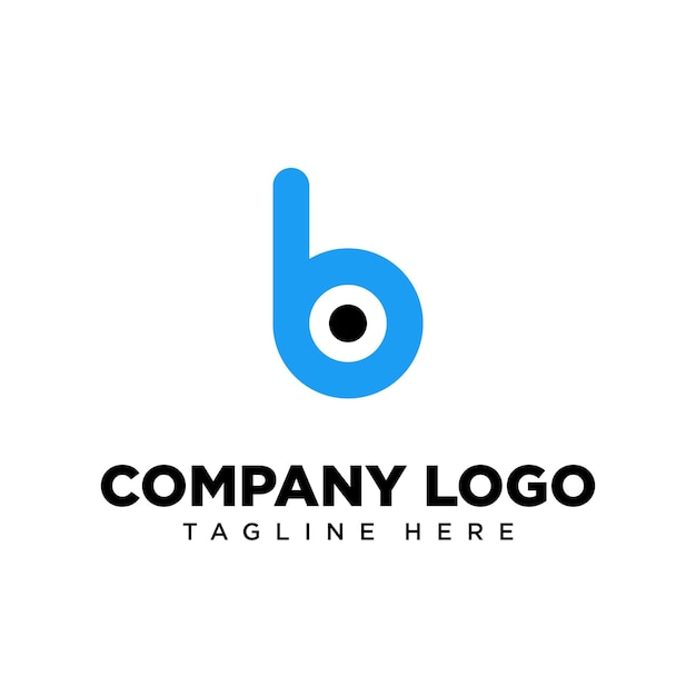 Letra de diseño de logotipo b, adecuada para empresa, comunidad, logotipos personales, logotipos de marca