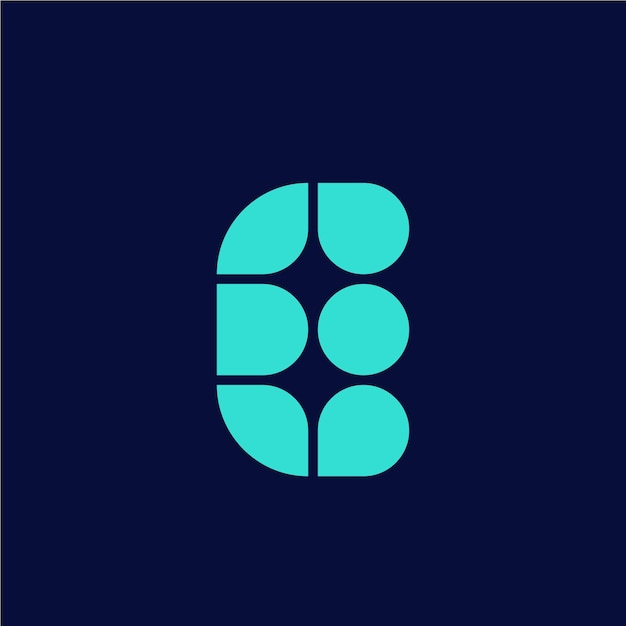 letra E cuadrícula logochat o hablar logotipo de comunicación