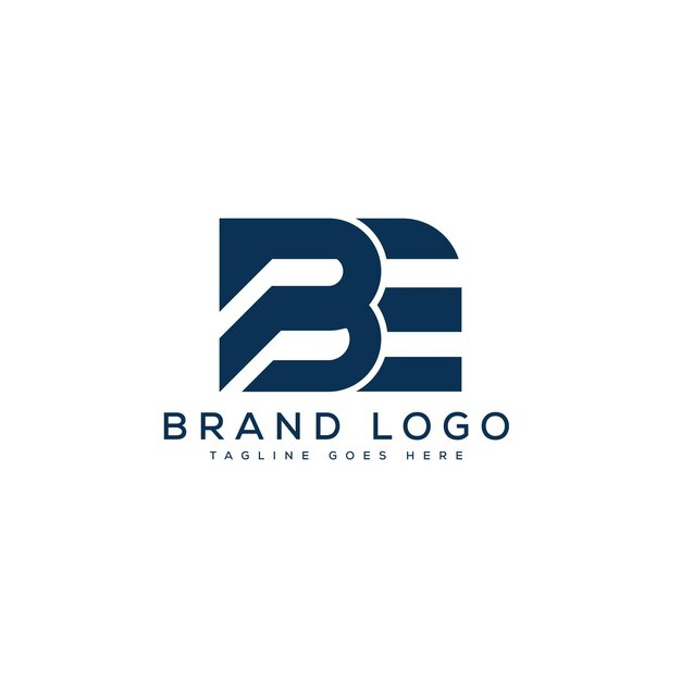 letra EB diseño de logotipo diseño de plantilla vectorial para la marca