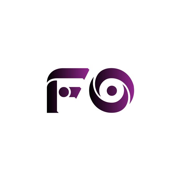 la letra f o el logotipo del icono