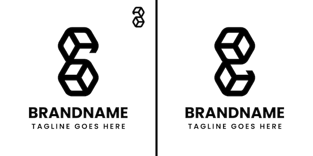 La letra G A E Box Logotipo que simboliza el equilibrio, la armonía y la estructura