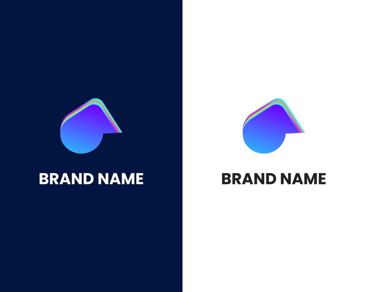 Vector letra g y una plantilla de diseño de logotipo moderno