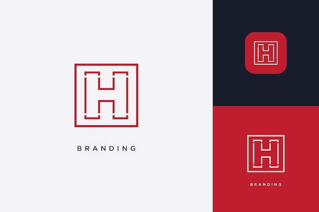 La letra H es el logotipo de la marca.