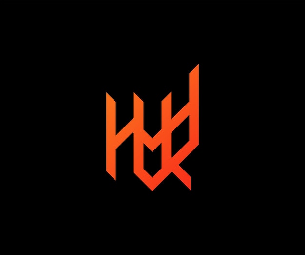 La letra HVVHK y la letra HVVHK combinan el monograma del emblema del logotipo. Diseño de logotipo HVVHK. diseño de logo.