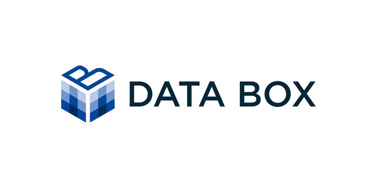 La letra inicial B y el logotipo de los datos El logotipo de la tecnología de los datos Logotipo moderno