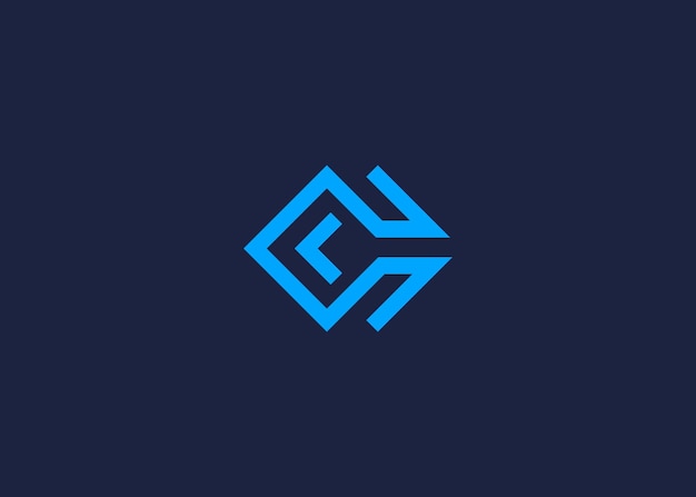 la letra inicial c el diseño del icono del logotipo la plantilla de diseño vectorial la inspiración