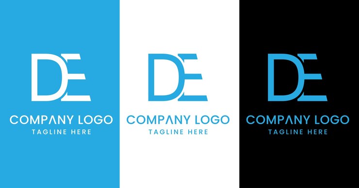 Vector letra inicial de diseño de logotipo signo de símbolo moderno creativo excepcional
