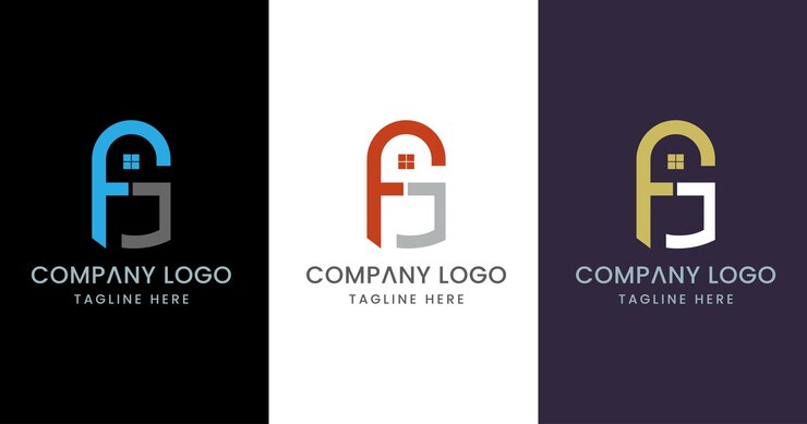Vector letra inicial fj diseño de logotipo signo de símbolo moderno creativo excepcional