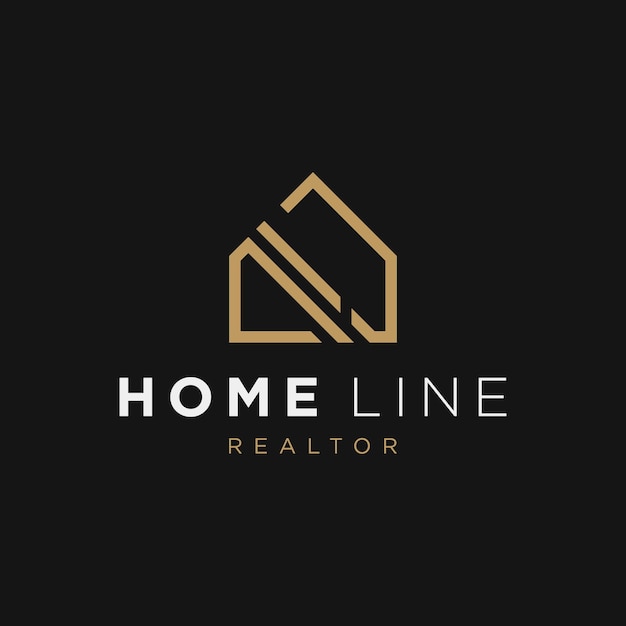 Letra inicial j inmobiliaria, inmobiliaria, propiedad, construcción, casa, edificio o logotipo de remodelación