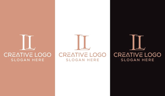 Vector letra inicial li logo diseño monograma creativo moderno signo símbolo icono