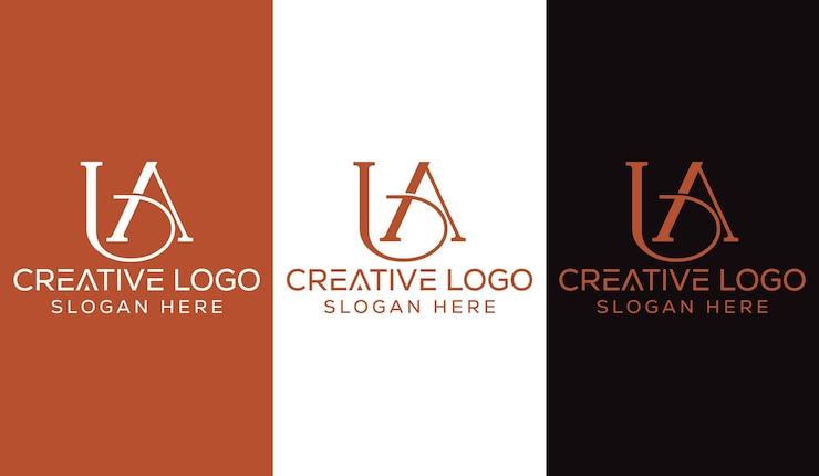 Vector letra inicial la logo design monogram creative modern sign symbol icon