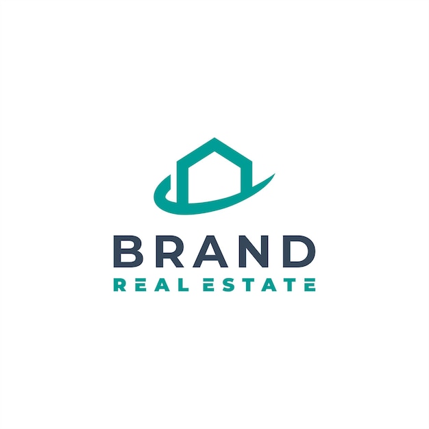 letra inicial A logotipo moderno inmobiliario moderno