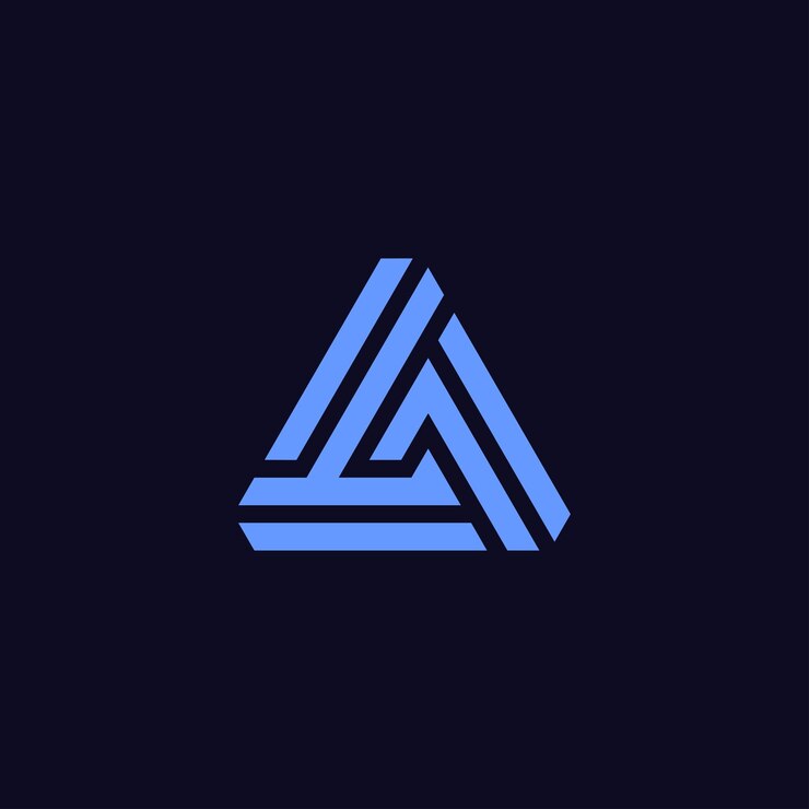 Vector letra inicial del logotipo del monograma la o al