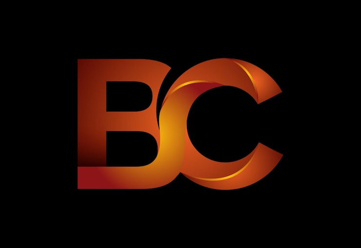 Vector letra inicial del monograma bc diseño de logotipo gráfico vectorial símbolo del alfabeto para empresas corporativas