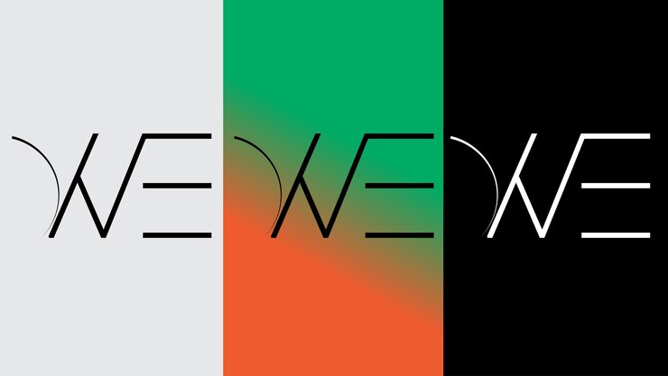 Vector letra inicial nos logo diseño creativo moderno símbolo icono monograma