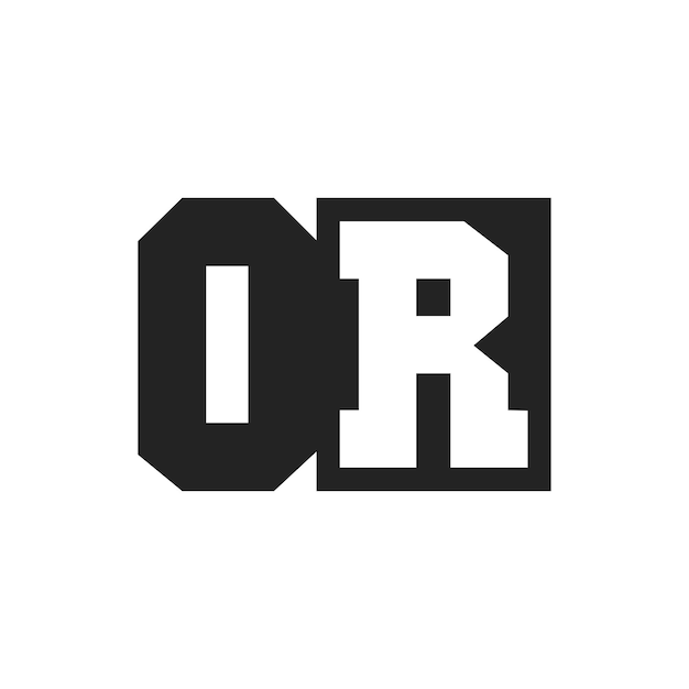 La letra inicial o la plantilla de diseño del logotipo o el logotipo