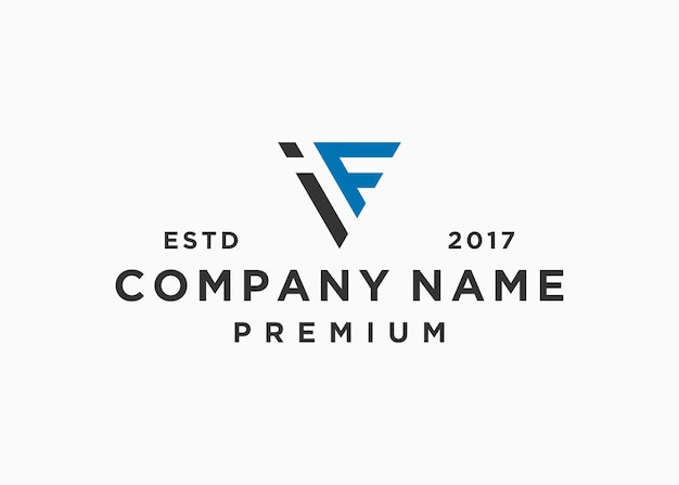 letra inicial si diseño de logotipo plantilla de ilustración vectorial