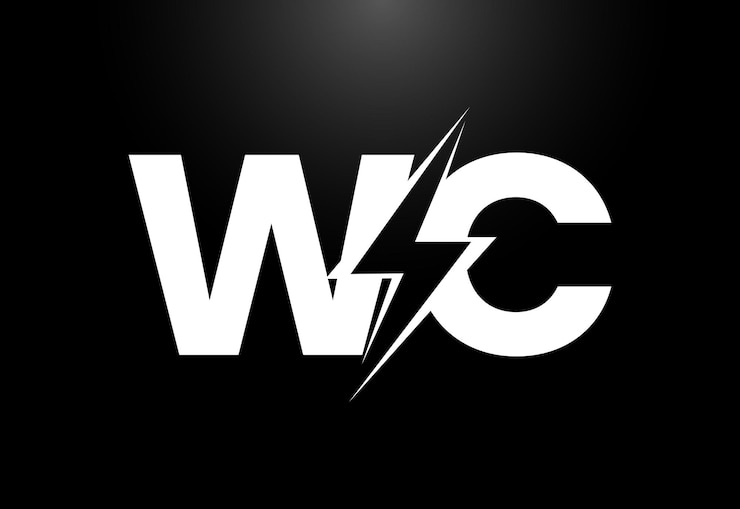 Vector letra inicial wc diseño de logotipo símbolo de alfabeto gráfico vectorial para empresas corporativas