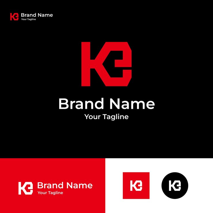 La letra KE o el logotipo K3
