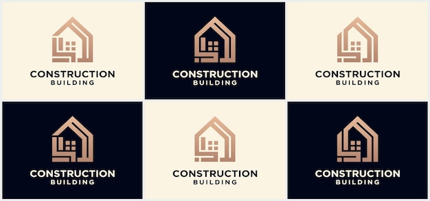 Letra L hogar creativo, diseño de logotipos iniciales L casa, icono de bienes raíces. Letra L plantilla de logotipo de inicio