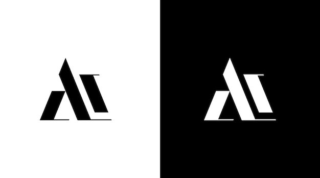 Letra a logo deporte vector monograma ilustración inicial icono estilo Plantilla de diseño