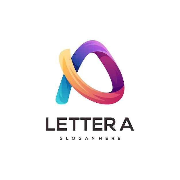 Letra a logo