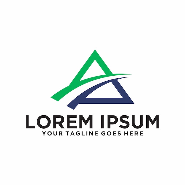 Una letra del logotipo de la carretera