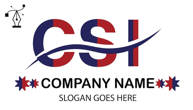 La letra del logotipo CSI