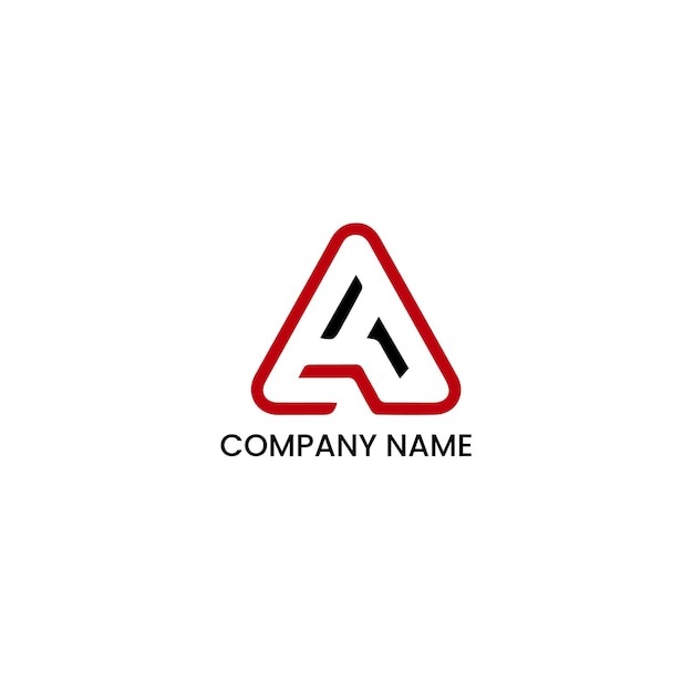 Una letra para el logotipo de la empresa y la identidad de la empresa Carta abstracta Un logotipo para el diseño de iconos para la empresa