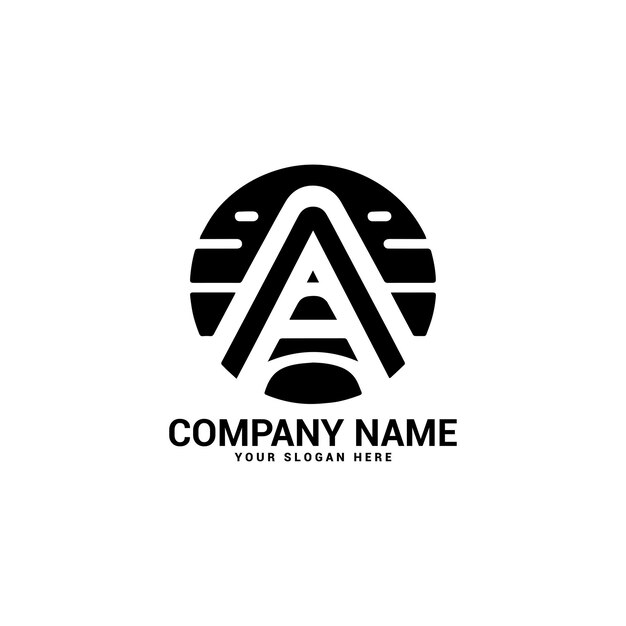 Una letra, un logotipo, una fuente de alfabeto digital abstracta moderna, una tipografía de tecnología mínima.