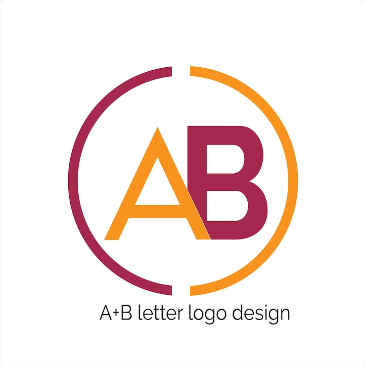 Vector una letra un logotipo que es un logotipo del alfabeto