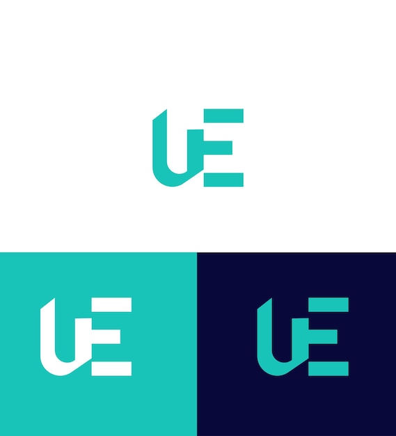 La letra del logotipo de la UE, el signo de identidad, el símbolo UE, la plantilla
