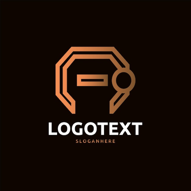 Una letra del logotipo
