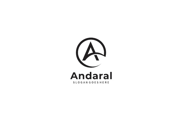 letra un logotipo