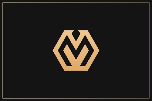 La letra M es el logotipo de la marca.