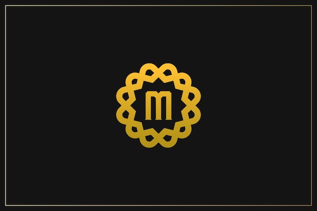 La letra M es el logotipo de la marca.