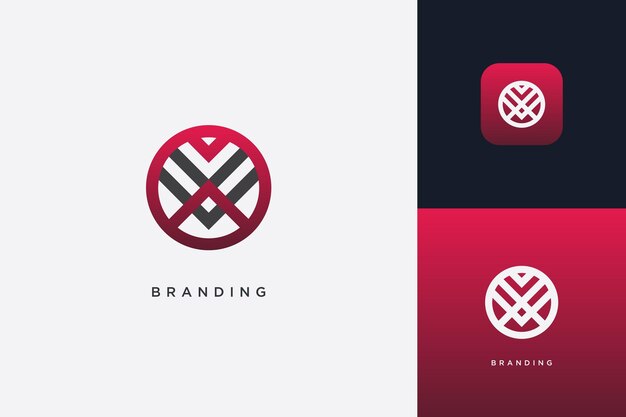 La letra M es el logotipo de la marca.