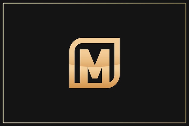 La letra M es el logotipo de la marca.